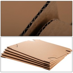 Cedilis 30 Pack 12x8x2 Inches Shipping Boxes, Brown Corrugated Cardboard Mailer