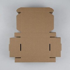 50 Pack 6X4x1 Inches Small Shipping Boxes, White Corrugated Cardboard Box