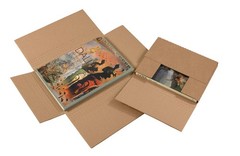 Mailer Boxes Small 9 5/8″L x 6 5/8″W x 1 1/4″H 50-Pack – Corrugated Cardboard…