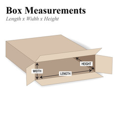 P30524FOL Side Loading Boxes, 30″L X 5″W X 24″H, Kraft (Pack of 10)