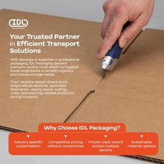 Multi-Depth Corrugated Boxes, 14″L x 12″W x 6″H, Pack of 5 – USA-Made Boxes f…