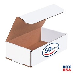 Lightweight 7″ x 4″ x 2″ Corrugated Mailers – Perfect for Safe Shipping 50-Pack