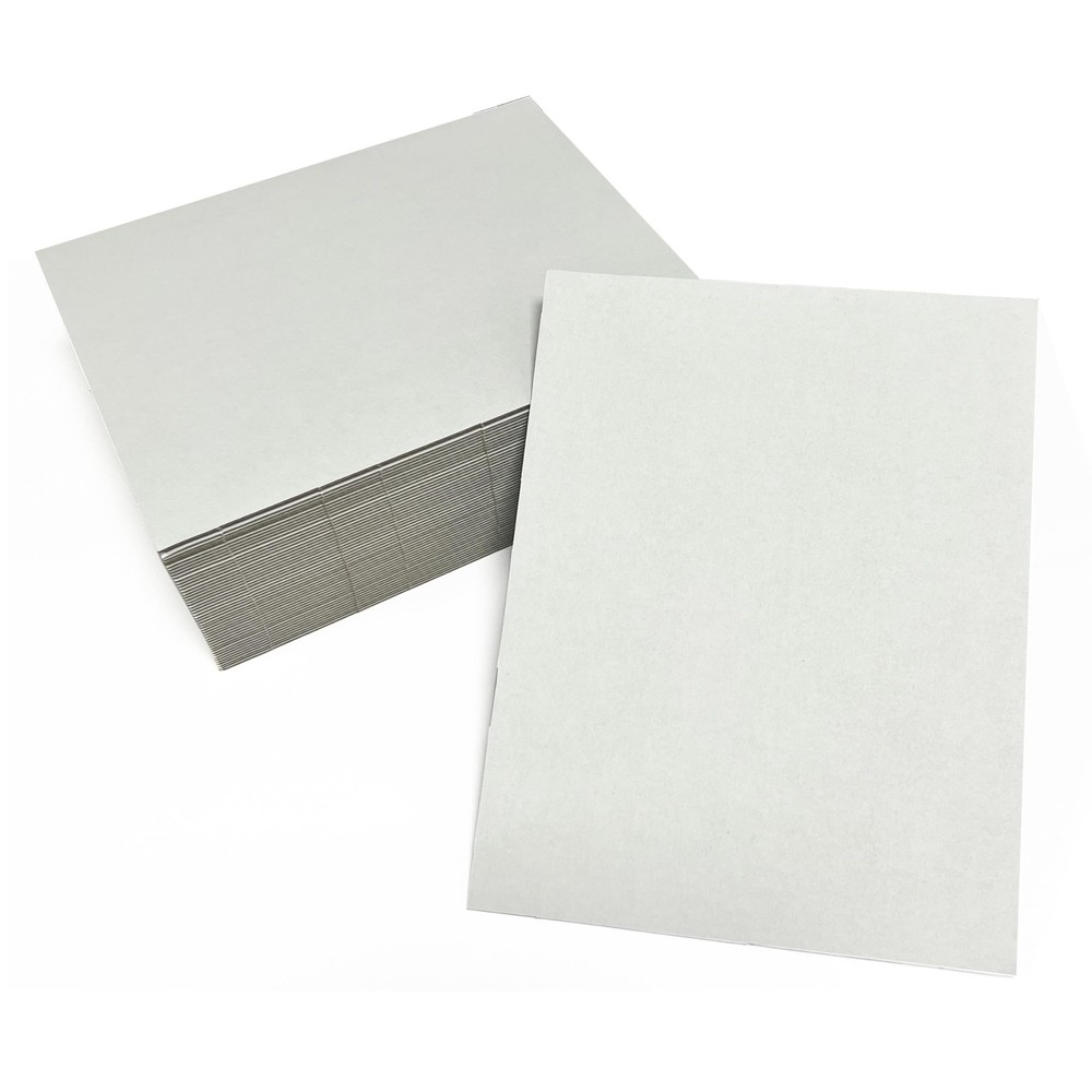 50 PCS White Corrugated Cardboard Sheets 11×14 Inch Rigid Divider Inserts