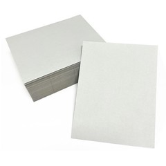 50 PCS White Corrugated Cardboard Sheets 11×14 Inch Rigid Divider Inserts