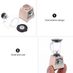 Blender Toy Kitchen Smoothie Machine Play Kitchen Accessories for Kids