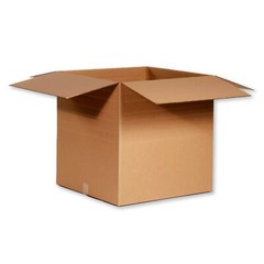 12 1/2 x 12 1/2 x 6″ Multi-Depth Corrugated Boxes, Brown 25/Bundle ECT-32