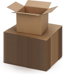 40 Pack 4x4x3 Shipping Boxes Corrugated Cardboard Mailers Packing Moving Box