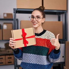 MEBRUDY 6x4x1 Inches Shipping Boxes Pack Of 50, Small Corrugated Cardboard Box