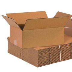 TAPE LOGIC 16 x 10 x 6 Corrugated Cardboard Boxes, Medium 16L x 10W x 6H, Pack o
