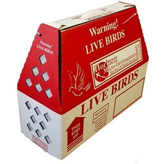 Live Bird Shipping Boxes 6pcs Horizon Chicken Poultry – USPS Approved Bird Boxes