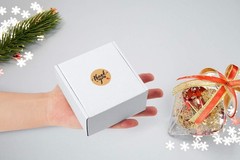 Brand New Corrugated Mailer Box Set 4x4x2 White 50 Pack