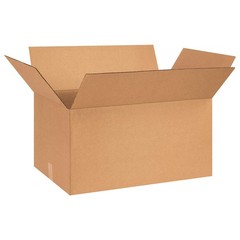 GRAINGER APPROVED 11G124 PK 20 Shipping Box,26x15x12 in 11G124