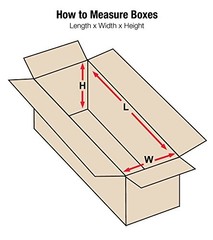 16 x 6 x 4 Corrugated Cardboard Boxes, Long 16″L x 6″W x 4″H, Pack of 25 | Sh…