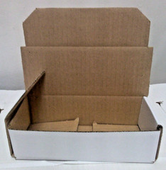 9x6x3 White Corrugated Shipping Mailer Packing Box Boxes 9″ x 6″ x 3″ 50/bundle