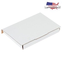 50 PCS Corrugated DVD Mailers, Shipping DVD Box, 7 5/8″ X 5 7/16″ X 11/16″ White