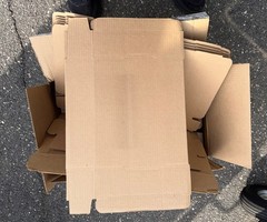 50 Pieces 12″ x 10″ x 3″ Corrugated Mailer Shipping Boxes – *LOCAL PICK UP ONLY*