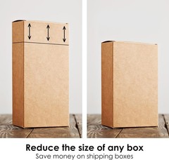 Box Resizer Tool with Scoring Wheel Customize Cardboard Shipping Boxes…