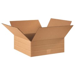 GRAINGER APPROVED 55VH23 PK 25 Shipping Box,16x16x6-2 in 55VH23