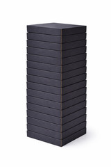 200 Black Gift Mailer Boxes 10x8x4 Premium Corrugated Shipping Boxes