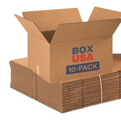 Moving Boxes Large 23″L x 17″W x 12″H 10-Pack – Corrugated Cardboard Box for …