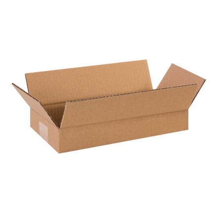 14 x 6 x 2″ Flat Corrugated Boxes, ECT-32 Brown Shipping/Moving Boxes 25/Bundle