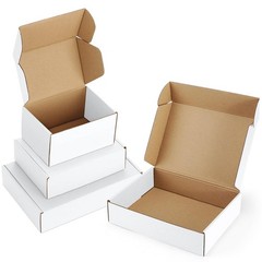 Poever Assorted-Sizes-Shipping-Boxes-45-Pack: 6x4x3 & 7x5x2 & 9x6x2 Small-Shi…