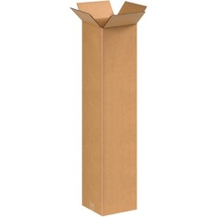 PARTNERS BRAND 8x8x36 Tall Corrugated Boxes, Tall, 8L x 8W x 36H, Pack of 25 …
