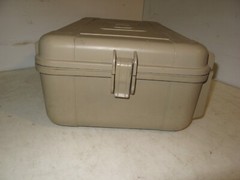 Tan FDE Hand Carry Hard Lockable Case 23x16x8 Tools Equipment Molded Plastic
