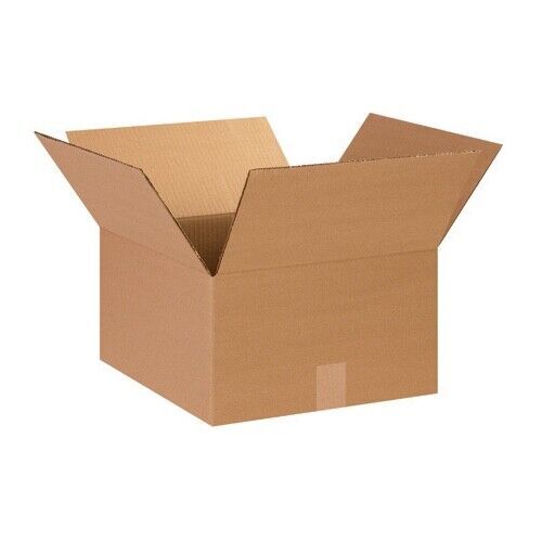 25 – 14 x 14 x 8 Corrugated Shipping Boxes Storage Cartons Moving Packing Box