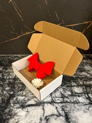 7x4x2 inch Shipping Boxes, White Corrugated Cardboard Box Literature Mailing …