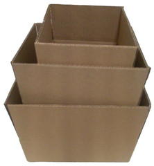 12x10x3 Cardboard Paper Boxes Corrugated Shipping Boxes 32 ECT 25/bndle