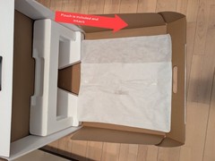 Apple iMac 27-inch EMPTY BOX ONLY w/pouch and Styrofoam Inserts (March 2022)