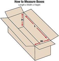 18 x 4 x 4 Corrugated Box – Long, Kraft, 100 Pack