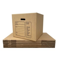 UBMOVE 10 Premium Medium Moving Boxes 18″x18″x16″ Cardboard Box
