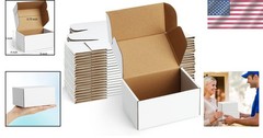 Durable 25 Pack 6x4x3 Corrugated Shipping Boxes – Lightweight & Easy to Use