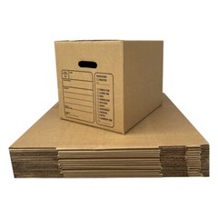 UBMOVE Moving Boxes with Handles, 15 Premium Small, 16 3/8″ x 12 5/8″ x 12 5/8″