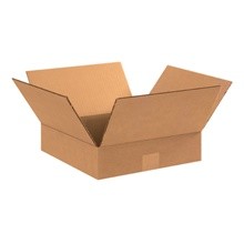 15 x 15 x 3″ Flat Corrugated Carton Boxes-Pack of 25