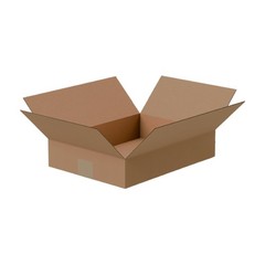 The Boxery 24″x24″x6″ Corrugated Shipping Boxes, ECT 32 – 24x24x6″, Brown
