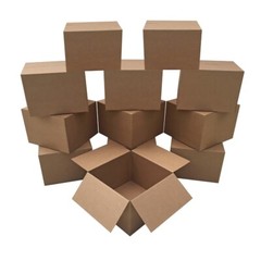 UBMOVE 12 Large Corrugated Moving Boxes 20 x 20 x15″