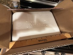 Insulated Styrofoam COOLER w/ shipping box | Cold refrigerated + 2 ICE Pk