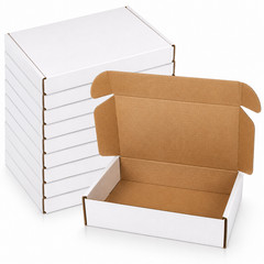 Supplyhut 8x6x2 Inch Corrugated Shipping Mailer Box 3 Layer Durable Packaging