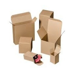Shipping Reverse Tuck Mailers Chipboard Kraft Box 4” x 4” x 6” Cartons Storage