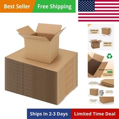 Shipping Boxes Mailers 5x4x4 inches Corrugated Cardboard Small Packing Kraft …