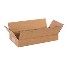 14 x 6 x 2″ Flat Corrugated Carton Boxes-Pack of 25