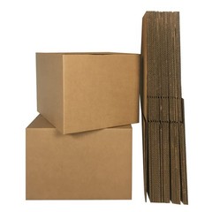 Brand New Moving Boxes Medium Pack of 20 Brown Cardboard