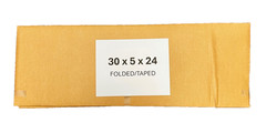 30″ x 5″ x 24″ Cardboard Corrugated Box – SIDE LOADING