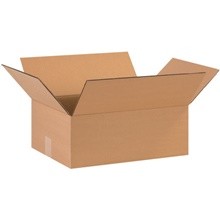 15 x 12 x 5″ Flat Corrugated Carton Boxes-Pack of 25
