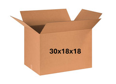 30″ x 18″ x 18″ CARDBOARD BOX – 200lb – SINGLE BOX – LONG