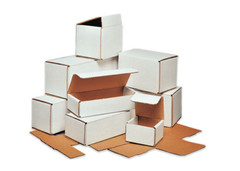 50 Pack – 5x4x2 White Corrugated Shipping Mailer Packing Box Boxes
