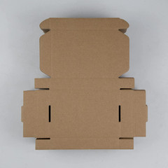 50 Pack 6X4X1 Inches Small Shipping Boxes, White Corrugated Cardboard Boxes, Mov